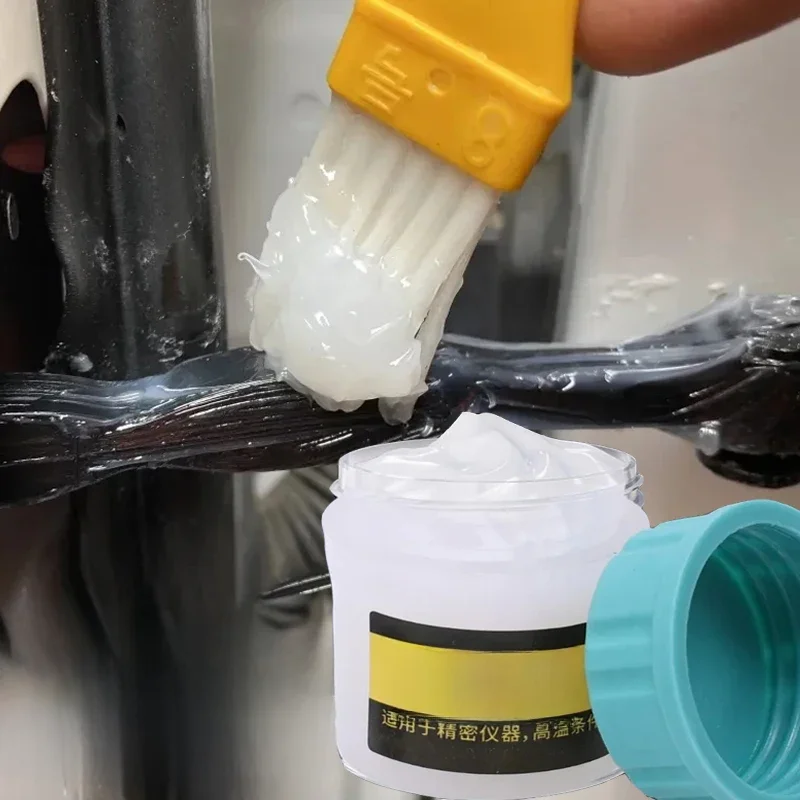 Graisse synthétique blanche, huile lubrifiante pour porte de toit ouvrant de voiture, clavier, arbre Satellite, roulement d'engrenage, joint torique mécanique, huile de Silicone