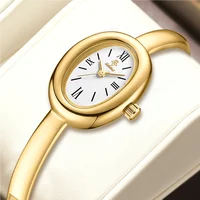 Reloj de mujer de la marca YaLaLuSi: elegante reloj de pulsera minimalista, reloj de cuarzo resistente al agua, reloj de regalo para mujer, reloj para niñas