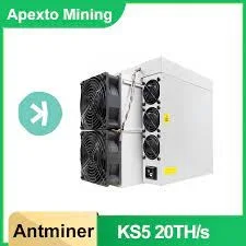 GK-Bitmain Antminer KS5 20Th 3000W Kas Miner Asic Miner, Novo