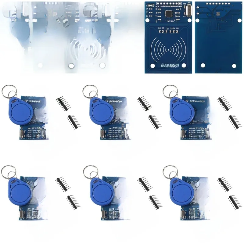 MFRC-522 RC-522 RC522 Antena RFID IC Moduł bezprzewodowy dla Arduino IC KEY SPI Writer Reader IC Card Proximity Module — zdjęcie produktu 7