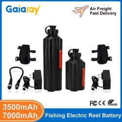 Sea Fishing Electric Reel Battery 14.8V 7000mAh 3500mAh Rechargeable Fishing Reel Lithium Battery For SHIMANO DAIWA Droplet Whee