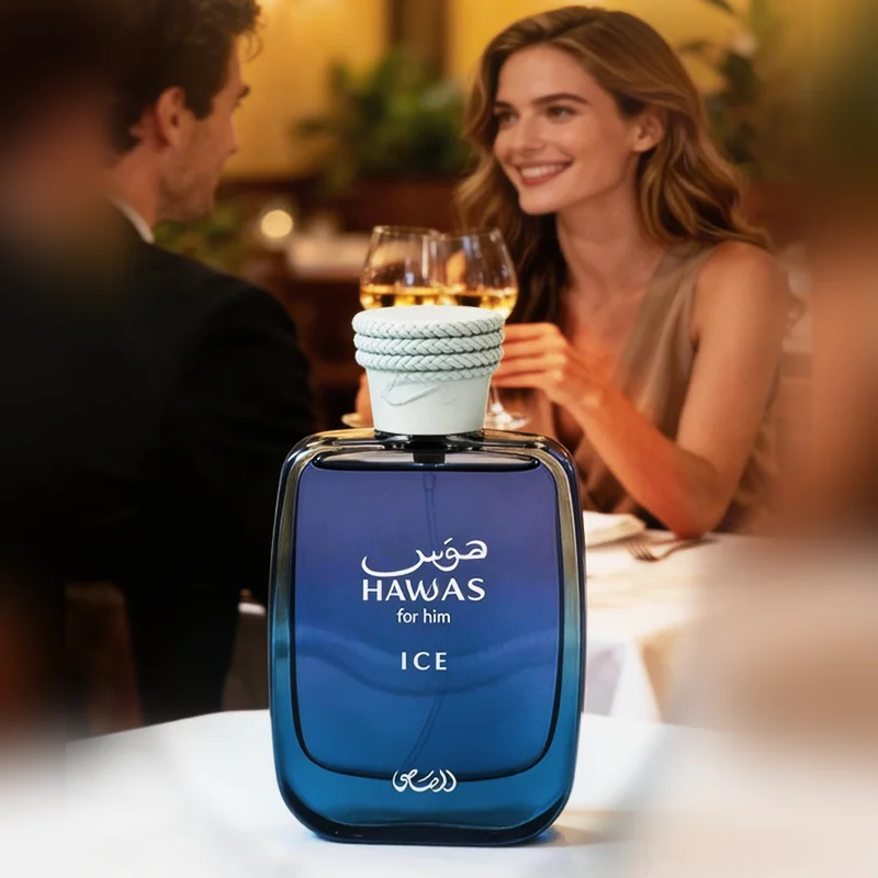 

Men Perfume 100ml Fresh Aquatic Woody Fragrance Long Lasting Cologne for Dating Daily Work Party Arabic Scent