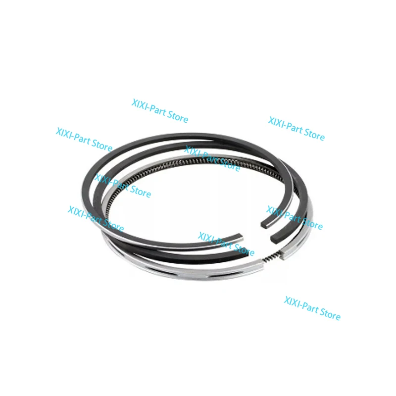 L3E Piston RingSTD 76mm For Mitsubishi 76*2HK+2+3mm 3-Cylinders Piston Rings STD Overhaul Rebuild Kit Full Gasket Kit