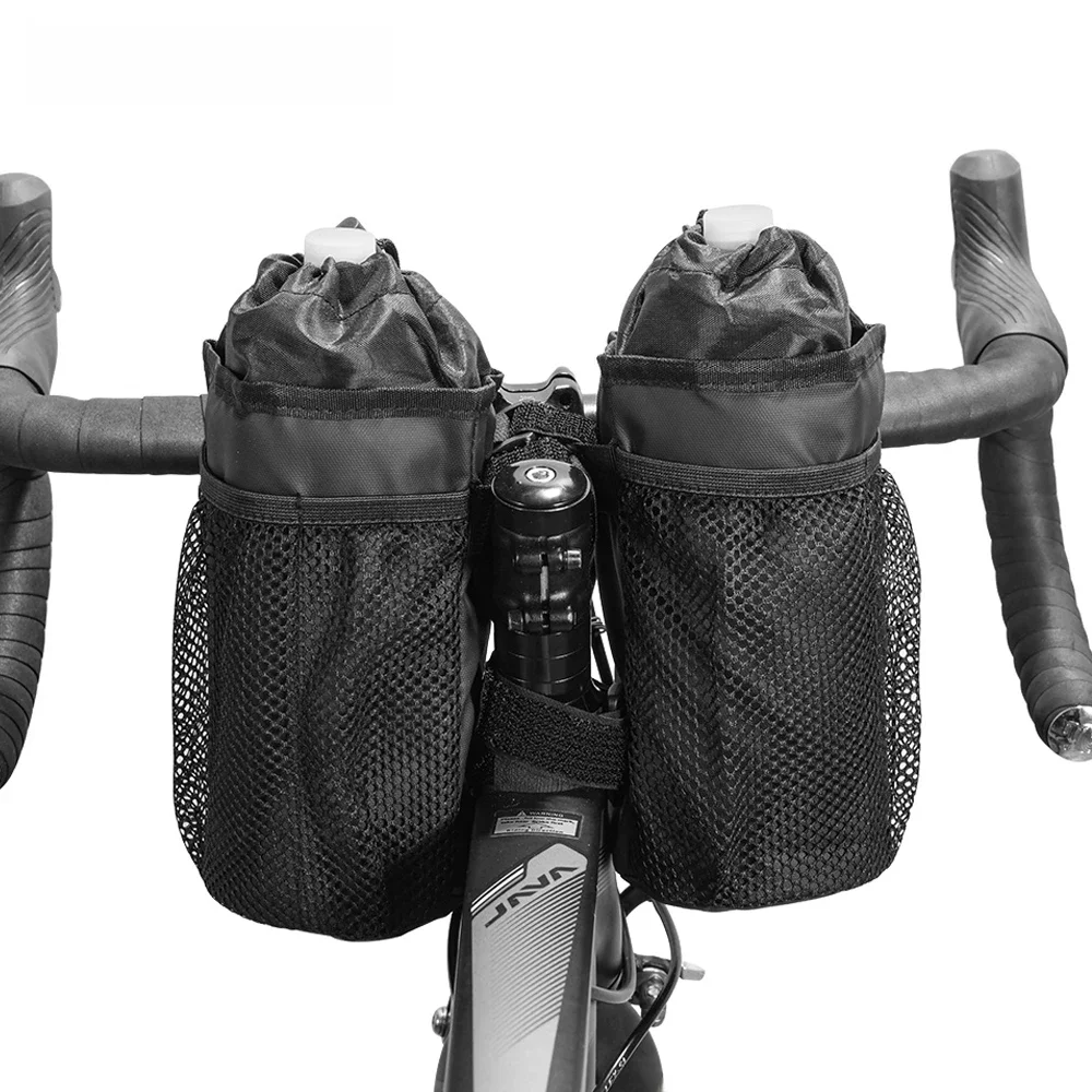 AliExpress NONE NEWBOLER Bicycle Bag Cycling Water Bottle Carrier Pouch MTB Bike Insulated Kettle Bag Riding Handlebar Bag Bicycle Accessori