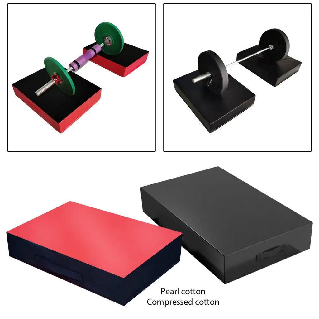 Weight Lifting Drop Pads Noise Reducing Weight Pad Bench Press Dumbbell Pad Floor Protection for Gym Fitness Exercise