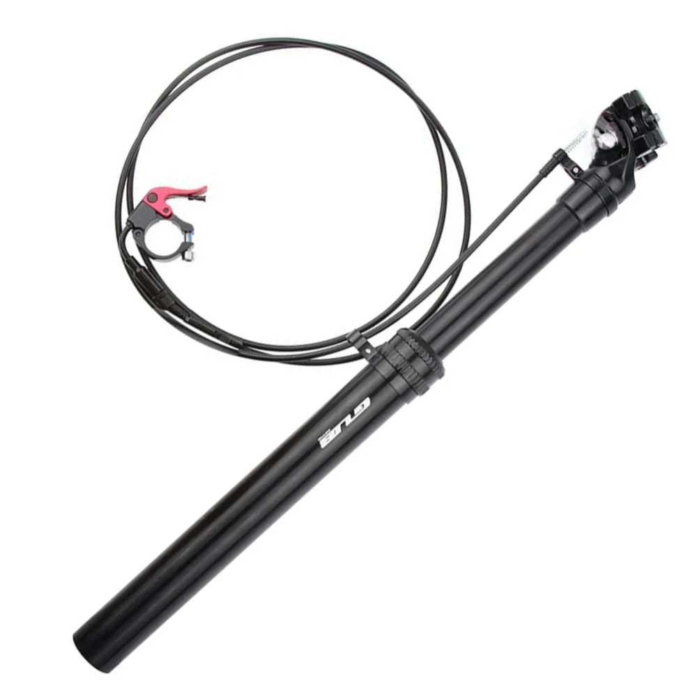 AliExpress Mountain Bicycle Dropper Seatpost 27.2mm Adjustable Remote Control Suspension Seat Post Wire control