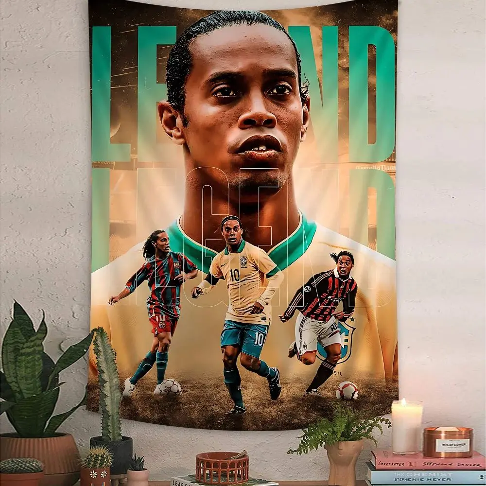 

Soccer Bohemian Tapestry Artistic Football Player Wall Art Hippie Sports Fan Decor Perfect Gift for Football Enthusiasts Room