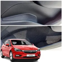 COMFORT TRIM SET FOR OPEL ASTRA K -- FABRIC COATING FOR STORAGE AREAS -- ISOLATION FABRIC