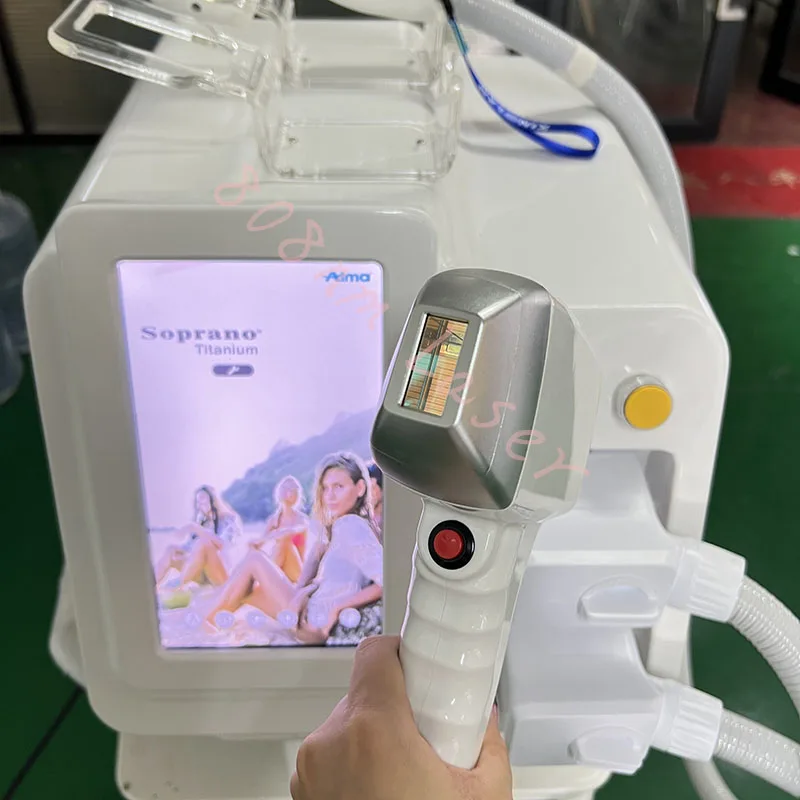 The Newt 808nm Diode Laser Hair Removal Machine 3500w Depilation Equipment Three Wavelengths Ice Titanium Device Professional