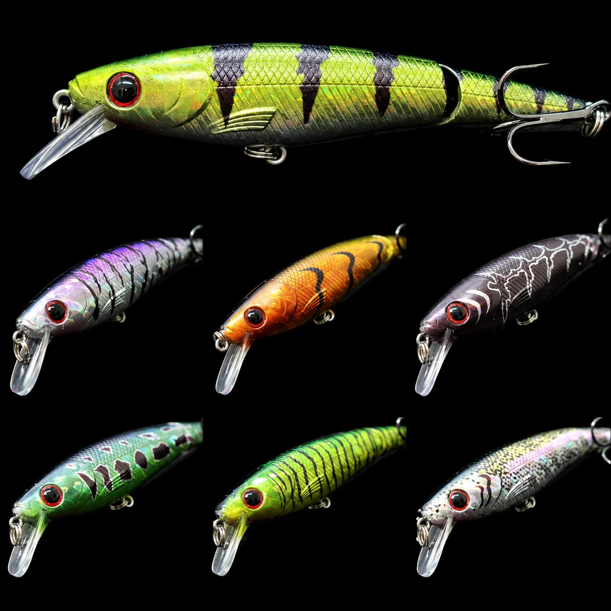 3D Printing Lure - WLure Fishing Lures 10cm 14g Jointed