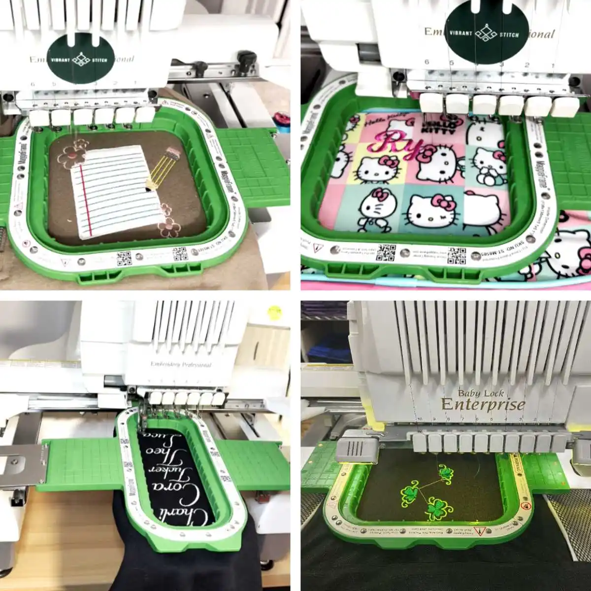 

Maggie Frame Mighty Hoop Magnetic embroidery Hoop for Baby Lock Capella, Array, Intrepid, Valiant Embroidery Machines