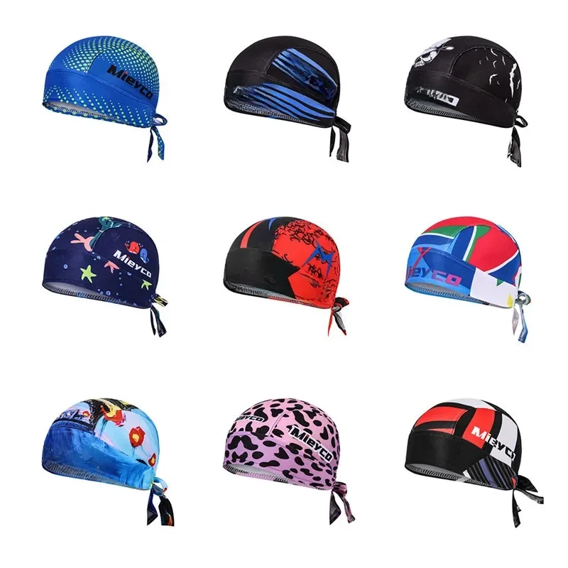AliExpress Quick Dry headband Cycling Cap bandana men Outdoor Sports MTB Bike Helmet Cap Pro Riding Hat Headscarf Man gorra ciclismo