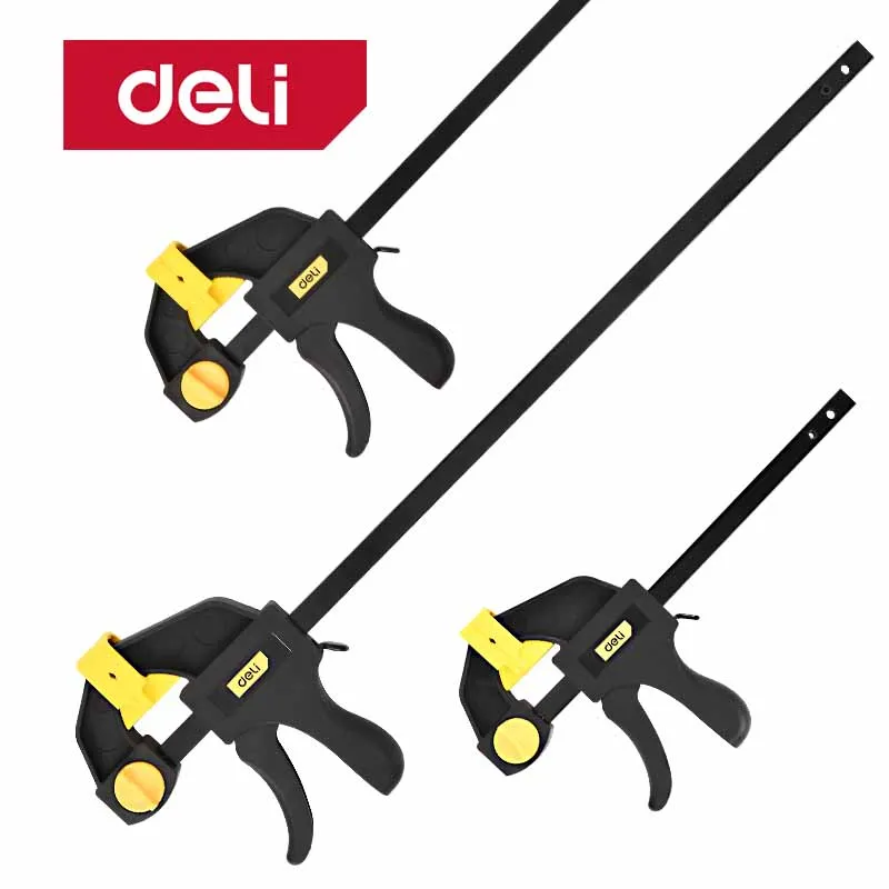 DELI quick grip quick clamp woodwork wood fixed