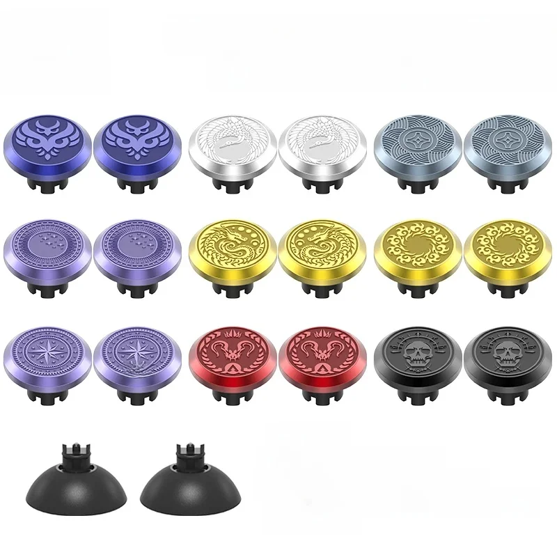 1 zestaw metalowych nakładek na joysticki (wysokie i niskie) i przyciski boczne (paddle) do kontrolera PS4 PS5 Edge Elite. — zdjęcie produktu 7