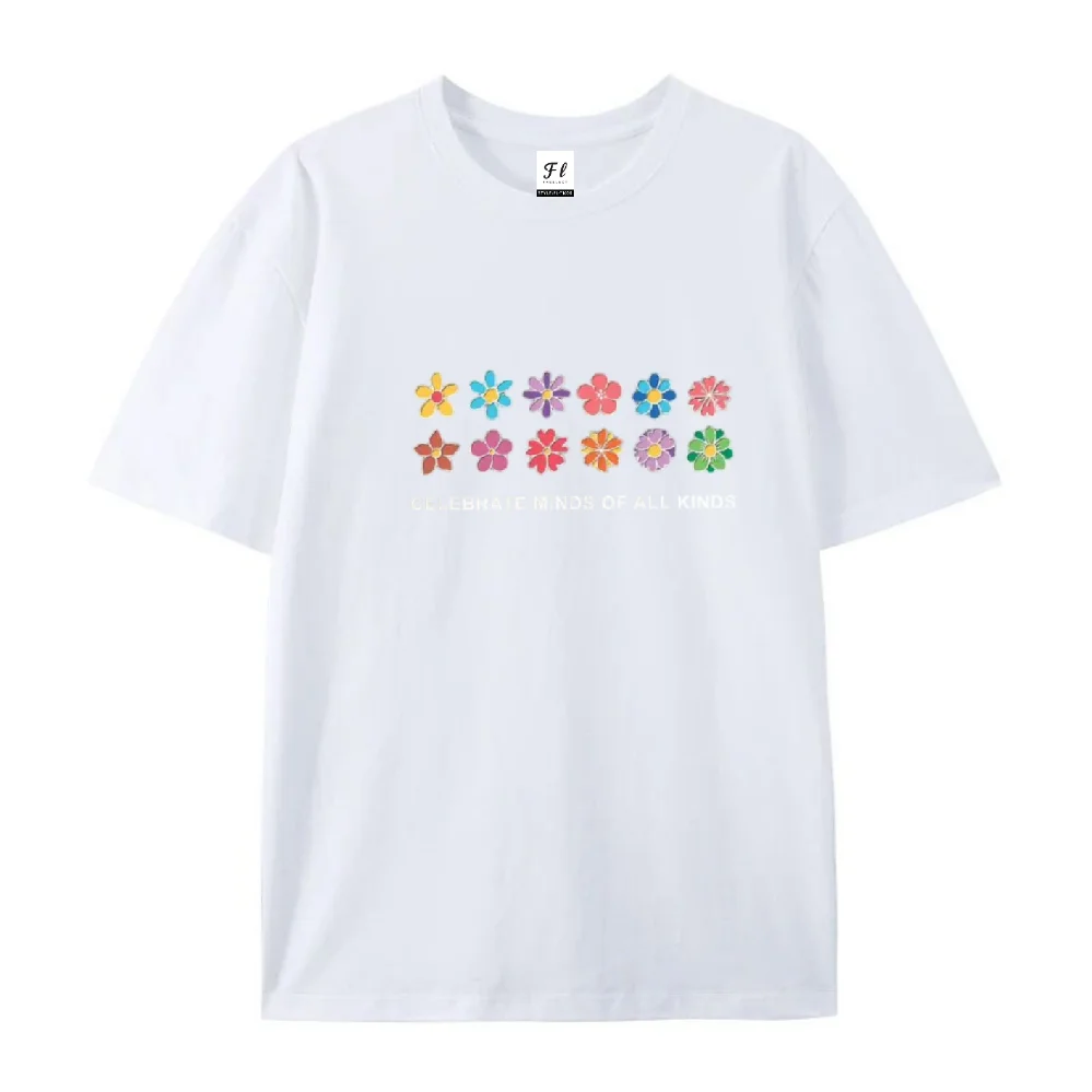 T-shirt grafiche traspiranti realizzate in morbido cotone manica corta o collo vestibilità Y2k vestiti estivi T-shirt morbide e traspiranti Moda donna