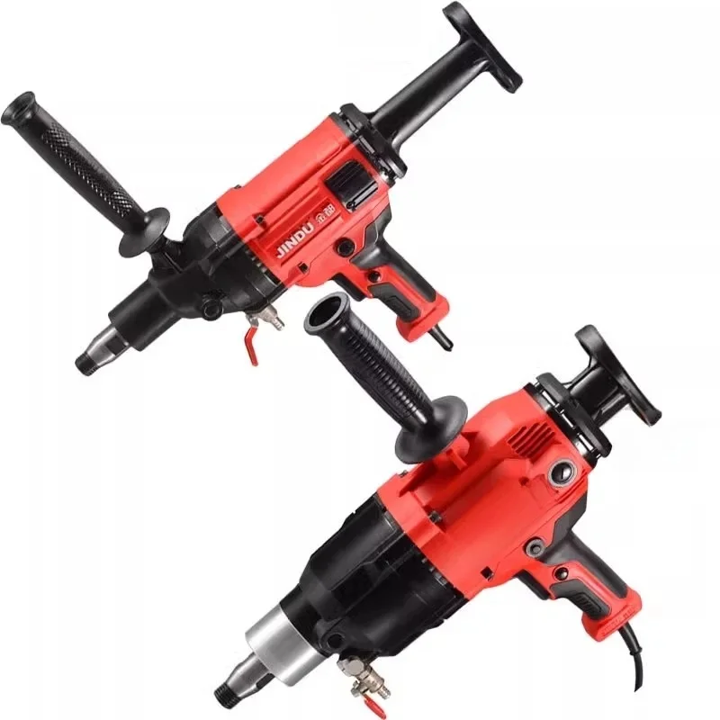 Electric Drill Drilling Machine Water Turn Hole Punching Machine Wet and Dry Handheld Air Conditioner Concrete Putty Mixer
