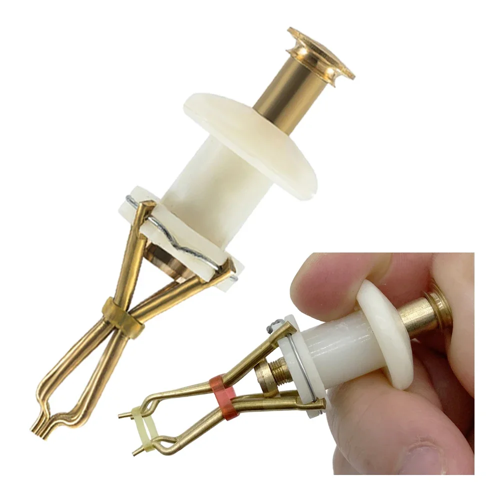 1pc ver de sang assisté leurre granule Angleworm Clip carpe pêche bandeuse granulés pince ver homm asticots outil de charge