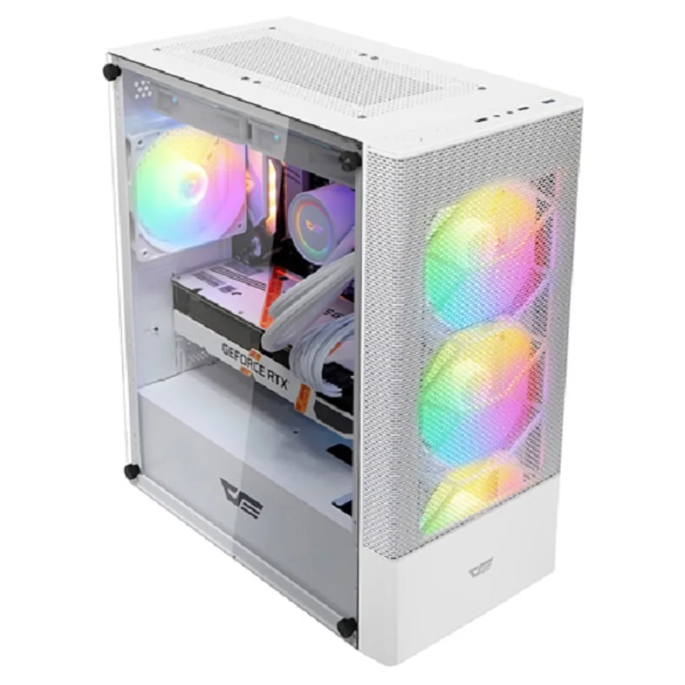 DK200 RGB ADVANCED TENSING Glass (White), DARK PLASH