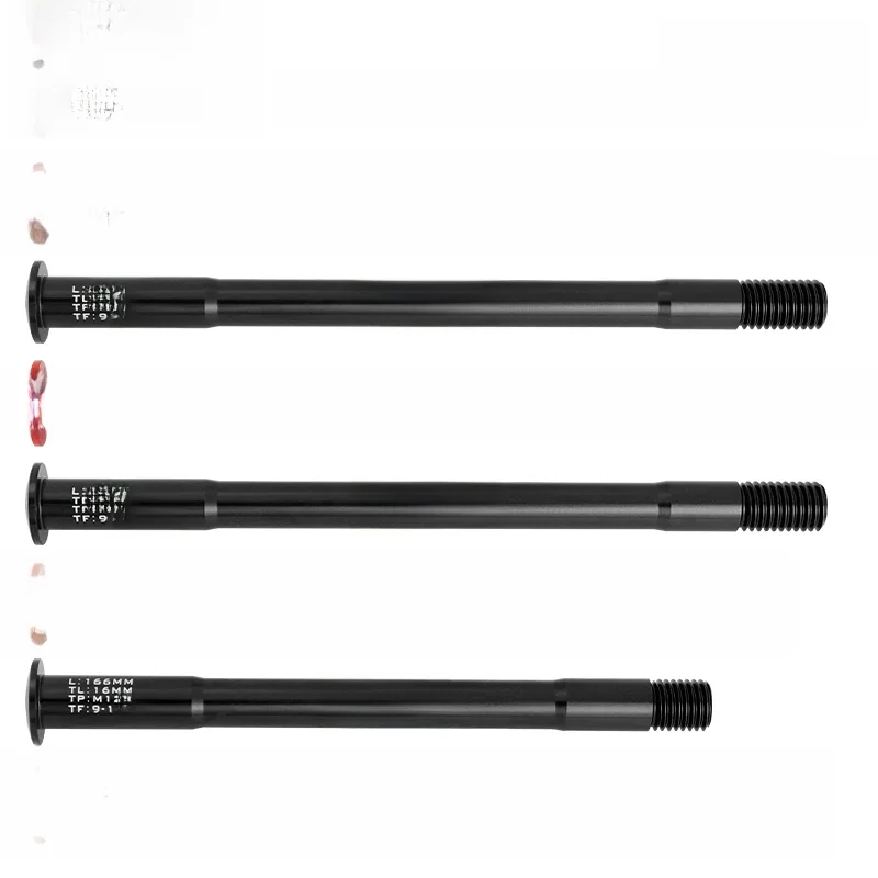 AliExpress UK MUQZI MTB Thru Axle 12x100 12x142 12x148 Bike Front Rear Hub Skewers 122 166 171 175 180 192mm Fork Shaft M12 P1.75 Wheel Axle