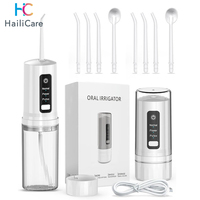 Oral Irrigator Dental Water Flosser Portable Dental Water 3 Modes Teeth Cleaner Toothbrush Oral Hygiene Clean USB Rechargeable