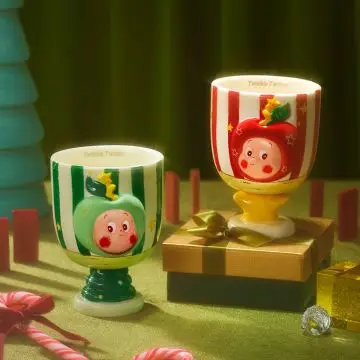 Apple of My Eye Series – Twinkle Twinkle Double-cup Gift Box Cute Couple Mug Set Creative Gift Box Limited Collection