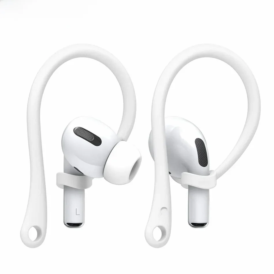 Crochets d'oreille en Silicone pour Apple Air Pods Pro2, accessoires Anti-chute, support pour écouteurs Bluetooth pour Airpods 1 2 3 Pro, crochets d'oreille de sport