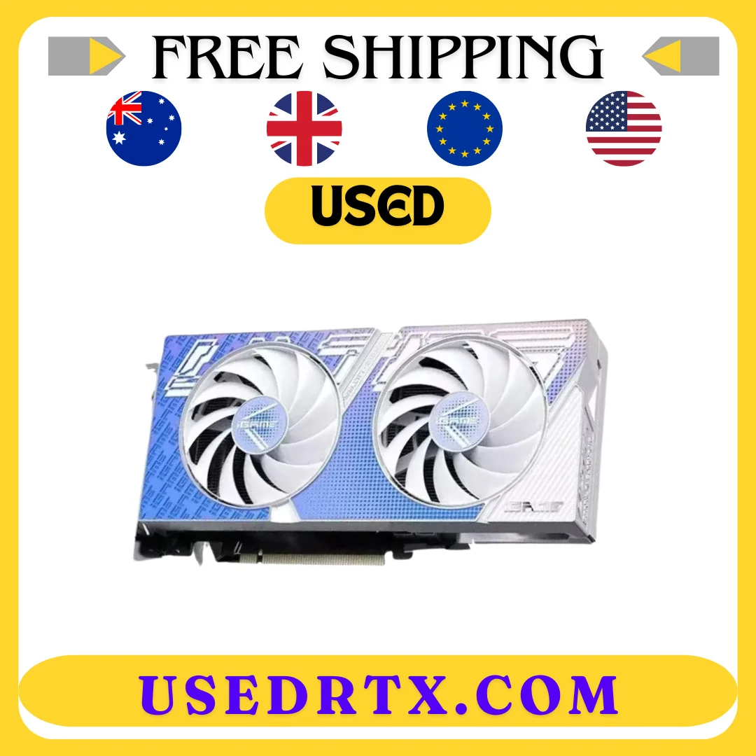 

2024 Used GeForce RTX 4060 Ultra W DUO OC 8GB Graphics Card 128bit GDDR6 Computer Gaming Video