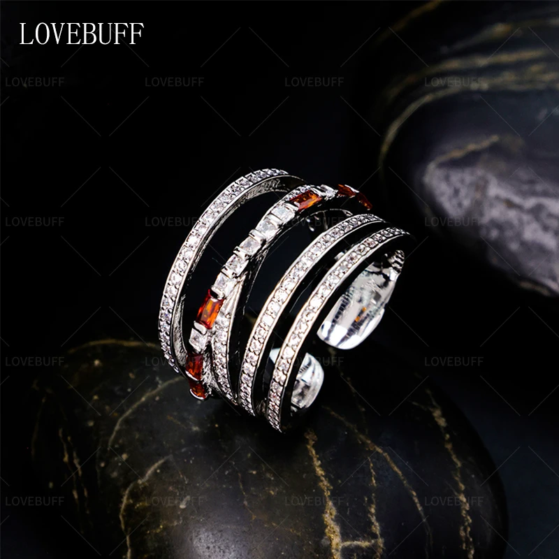 LOVEBUFF LAD Sylus Approaching Dusk Index Finger Ring Inspired Open Band