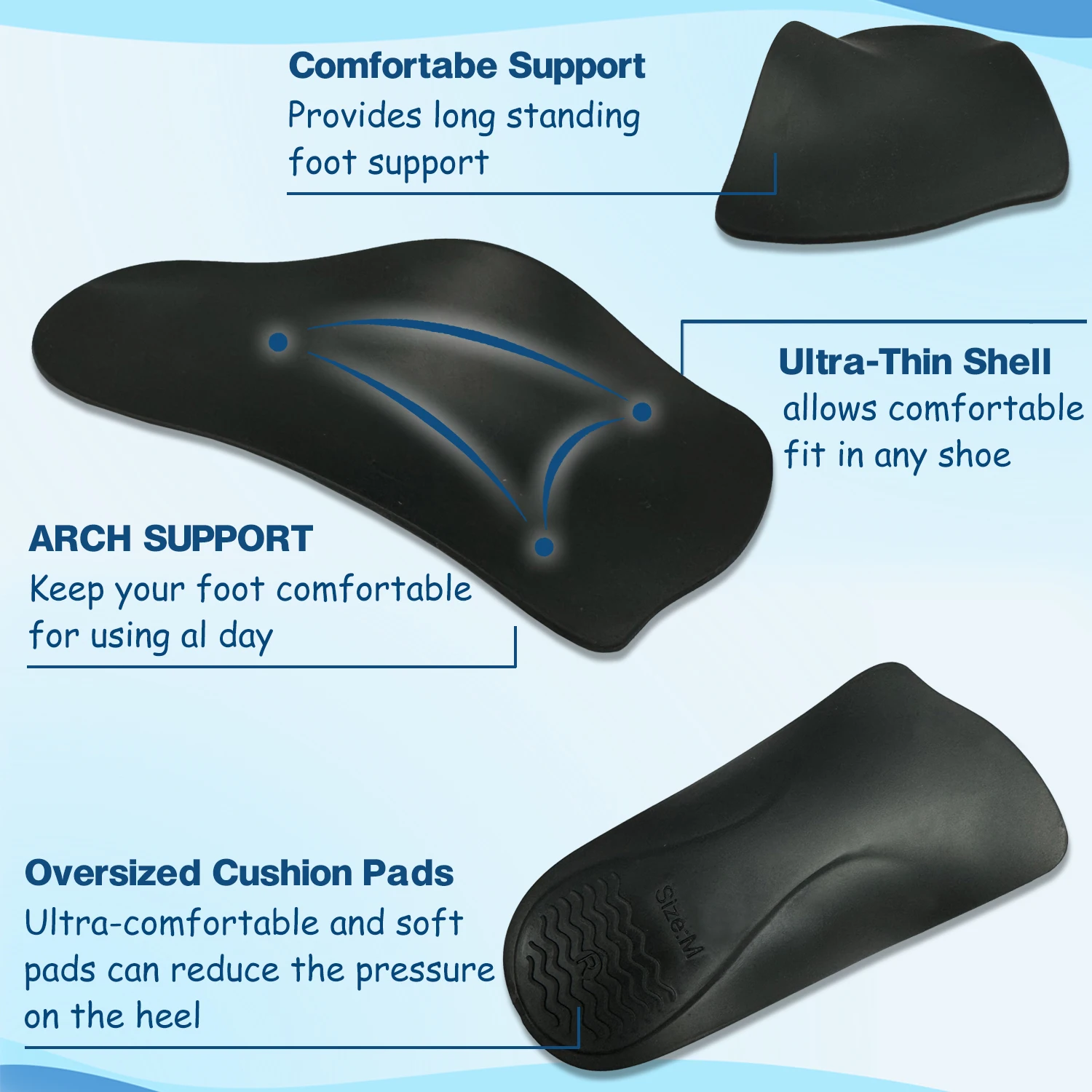 3/4 Length Arch Support Shoe I - Women'S Shoes For Standing All Day recension och pris