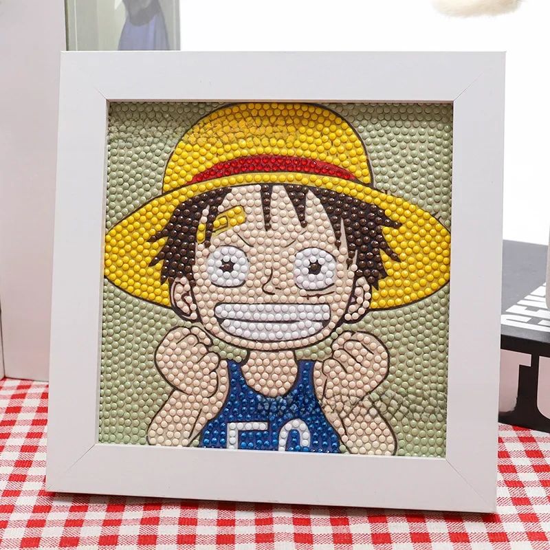 2024 neue Diamant malerei DIY Anime Figur Luffys Roronoas Zoros Mosaik volle runde Diamant Kreuz