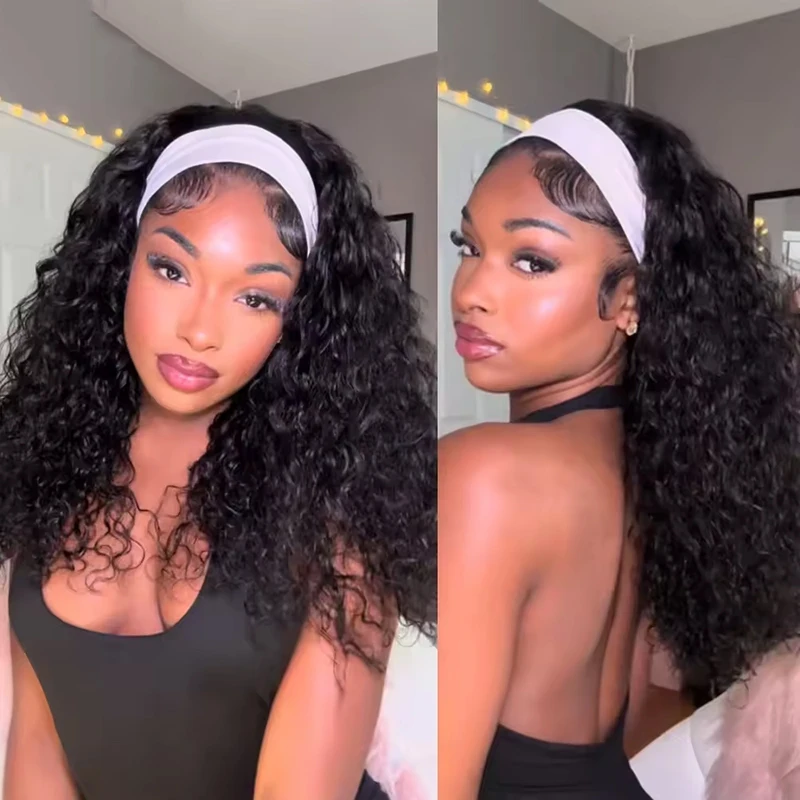 #52 Popular Human Hair Headband Wigs Choices