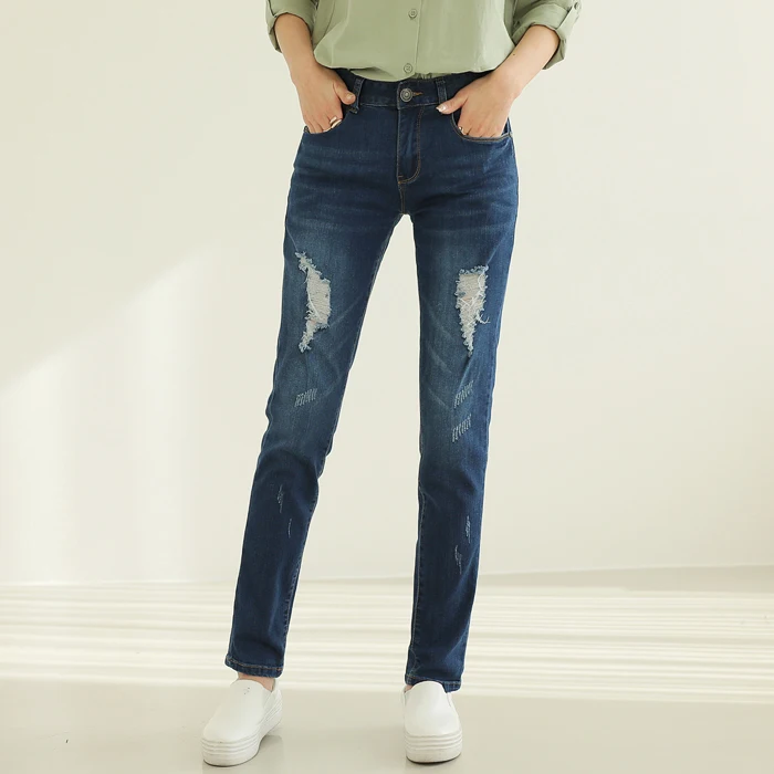 Vintage Blue relief Washing Done jeans 26-38 fast delivery