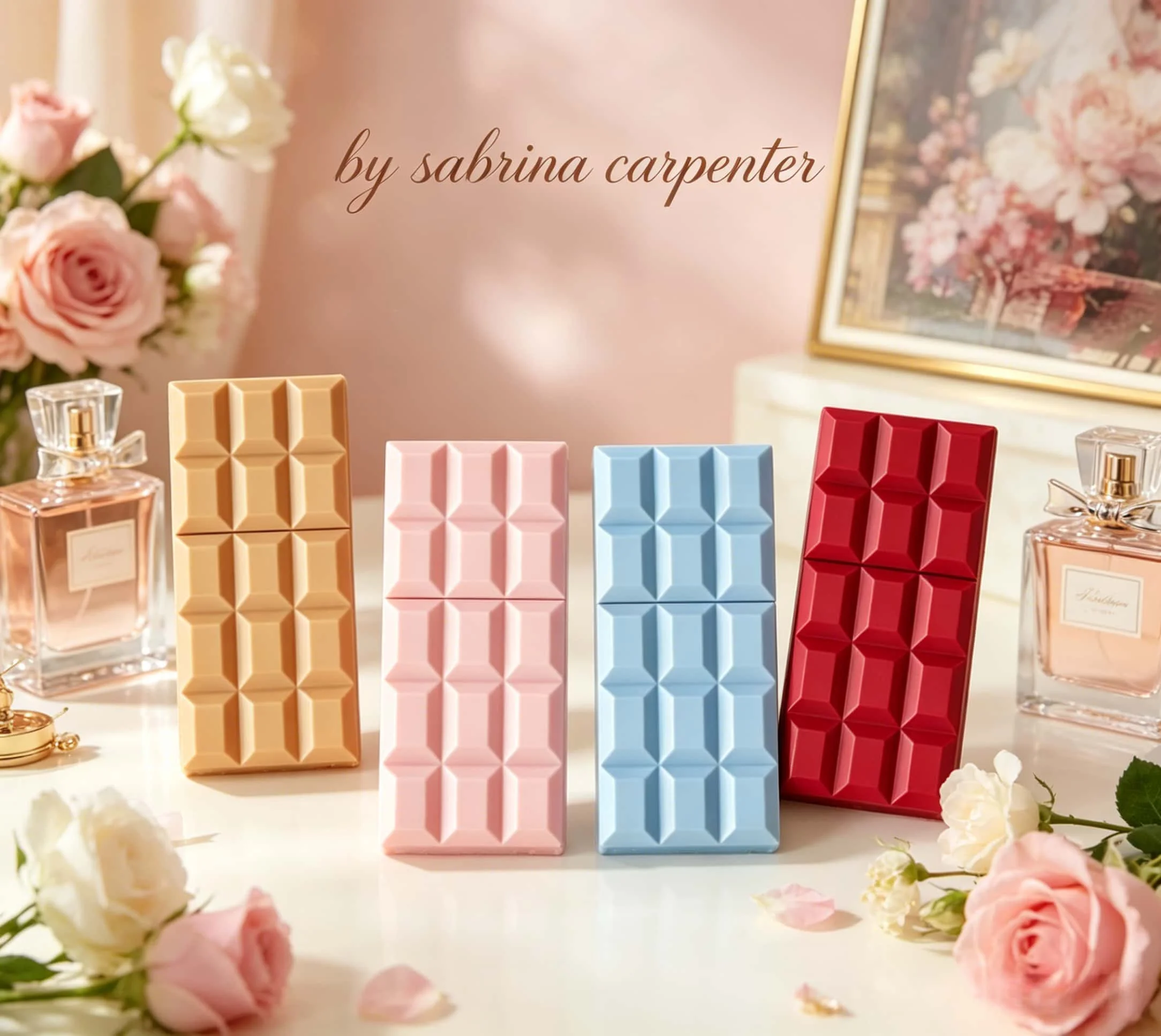 

Sabrina Carpenter Chocolate Block Women's Concentrated perfume, 4 flavors to choose from, 2.53 oz. 75 ml, gentle dessert, milk fragrance, high face value, gentle sweet girl fragrance