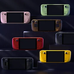 eXtremeRate Replacement Housing Shell Set for Steam Deck LCD, Faceplate Back Plate Shell with Buttons - Console NOT Included
