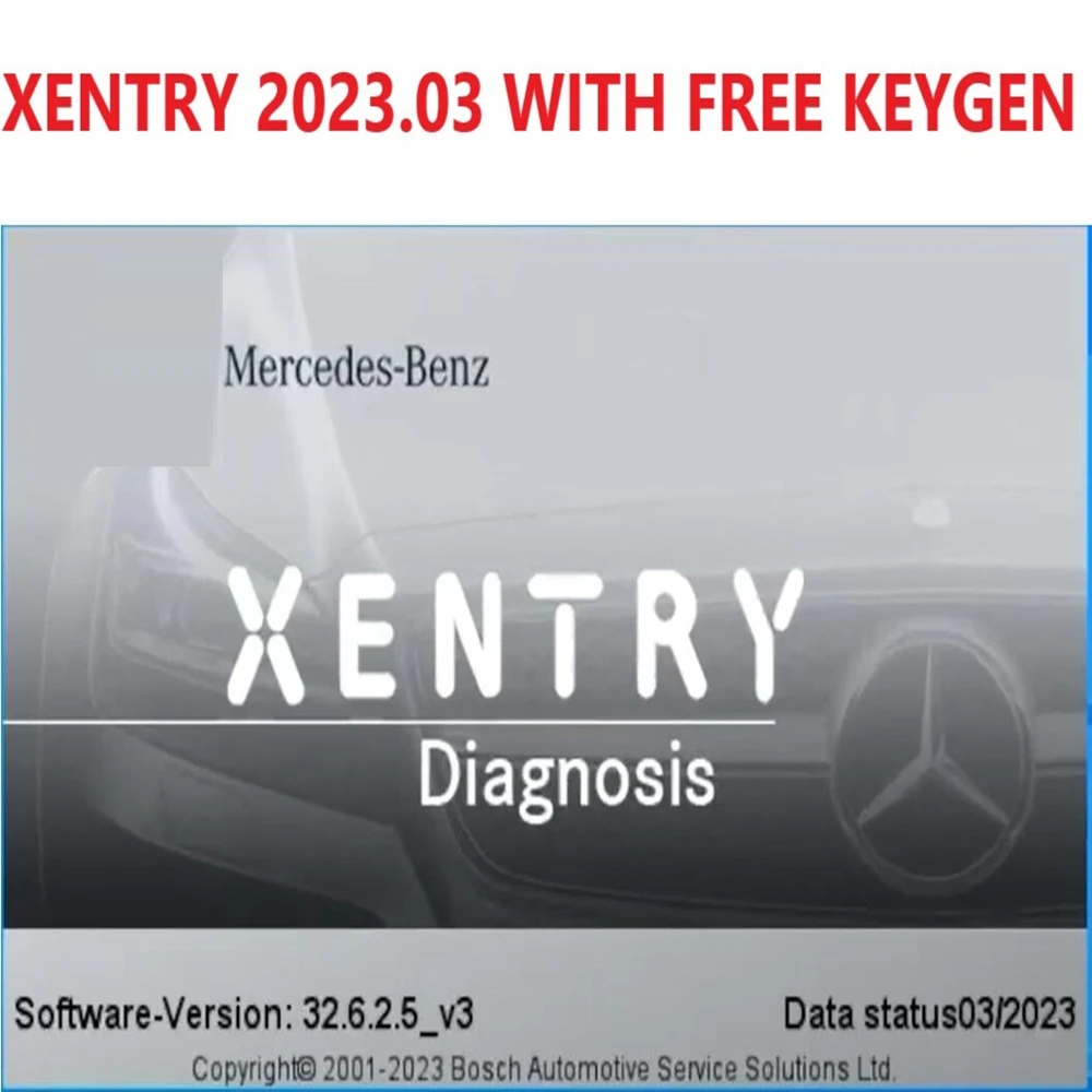 Newest Xentry 2023.03 Software With Free Keygen For MB STAR sd C4/C5/C6