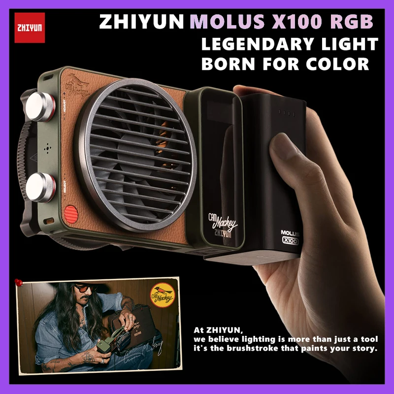 ZHIYUN MOLUS X100 RGB 100 ΠΡ COB ΡΠ²Π΅ΡΠΎΠ΄ΠΈΠΎΠ΄Π½ΡΠΉ ΡΠ²Π΅ΡΠΈΠ»ΡΠ½ΠΈΠΊ Π΄Π»Ρ ΡΠΎΡΠΎΡΡΠ΅ΠΌΠΊΠΈ Π½Π°ΡΡΠΆΠ½ΠΎΠ΅ ΡΠΎΡΠΎ/Π²ΠΈΠ΄Π΅ΠΎ ΡΡΠ΅ΠΌΠΊΠ° ΡΡΡΠ½ΠΎΠΉ ΠΏΠΎΡΡΠ°ΡΠΈΠ²Π½ΡΠΉ ΠΊΠ°ΡΠΌΠ°Π½Π½ΡΠΉ ΡΠ²Π΅ΡΠΈΠ»ΡΠ½ΠΈΠΊ ZHIYUN MOLUS X100 RGB 100 ΠΡ COB ΡΠ²Π΅ΡΠΎΠ΄ΠΈΠΎΠ΄Π½ΡΠΉ ΡΠ²Π΅ΡΠΈΠ»ΡΠ½ΠΈΠΊ Π΄Π»Ρ ΡΠΎΡΠΎΡΡΠ΅ΠΌΠΊΠΈ Π½Π°ΡΡΠΆΠ½ΠΎΠ΅ ΡΠΎΡΠΎ/Π²ΠΈΠ΄Π΅ΠΎ ΡΡΠ΅ΠΌΠΊΠ° ΡΡΡΠ½ΠΎΠΉ ΠΏΠΎΡΡΠ°ΡΠΈΠ²Π½ΡΠΉ ΠΊΠ°ΡΠΌΠ°Π½Π½ΡΠΉ ΡΠ²Π΅ΡΠΈΠ»ΡΠ½ΠΈΠΊ