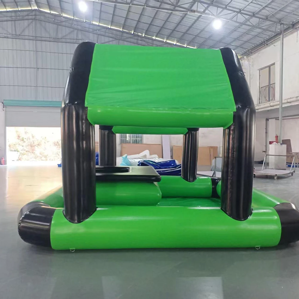 Commerciële PVC Achtertuin Opblaasbare Zwembad Bar Draagbare 13FT/4m Opblaasbare Pub Huis Opblazen Zwembad Bar voor Outdoor Party Event