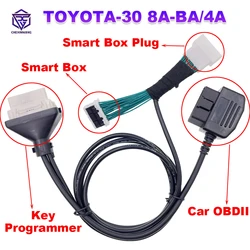 Nowy kabel A-30 Toyot do Toyota 8A-BA 4A kabel inteligentny klucz do TMLF19T TMLF19D dla OBDSTAR Autel IM508 IM608 Xhorse kluczowe narzędzie Plus