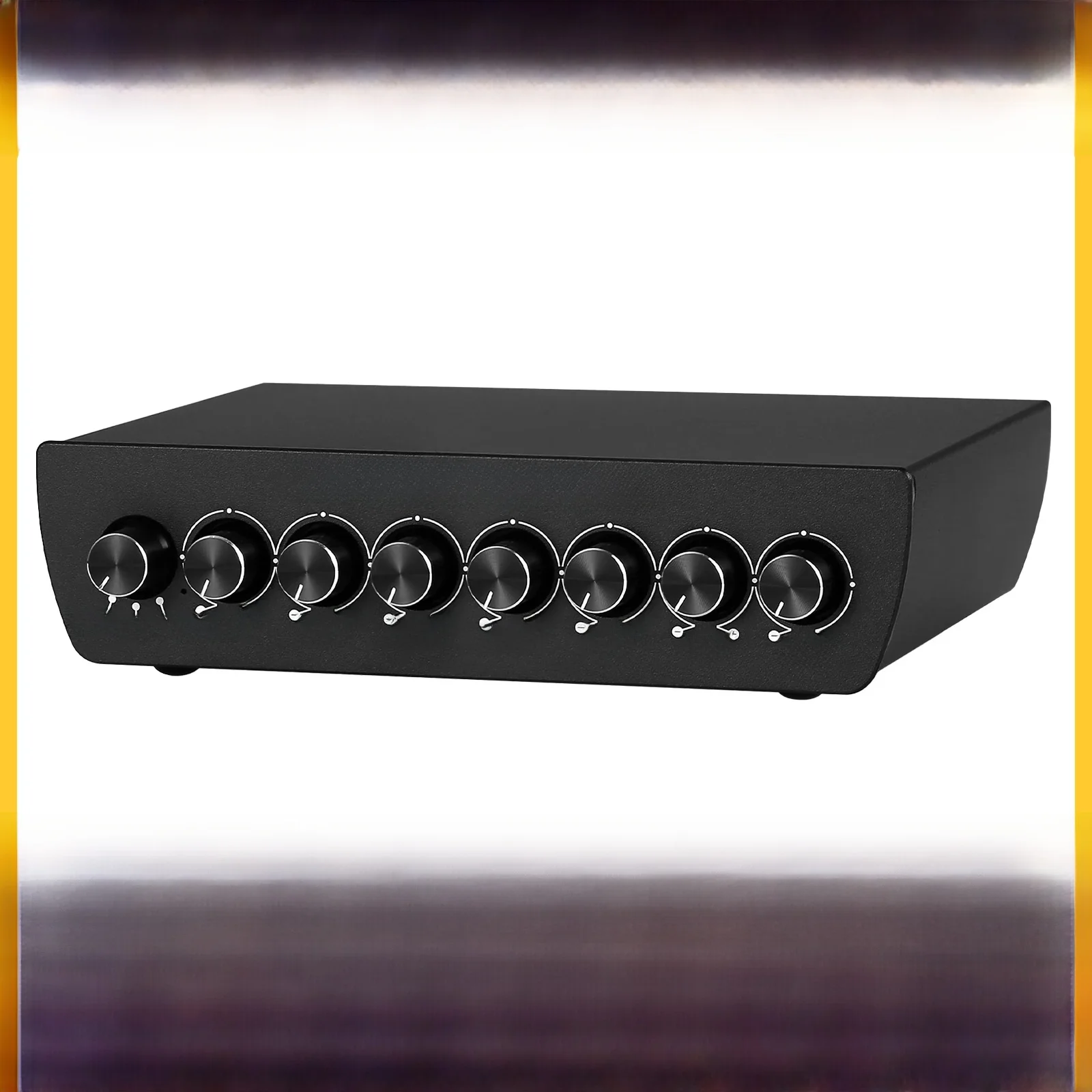 Douk Audio T7-Égaliseur à 7 bandes, préampli XLR / RCA pour amplificateur domestique