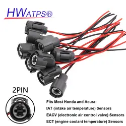 Refrigerante de Ar Temp Válvula Sensor Conector Plug, Fit para Honda Accord EX, Civic, CR-V, CR-Z, Acura, RDX, RL, 37760P00003, 80525S30941, 1 Pc, 10 Pcs