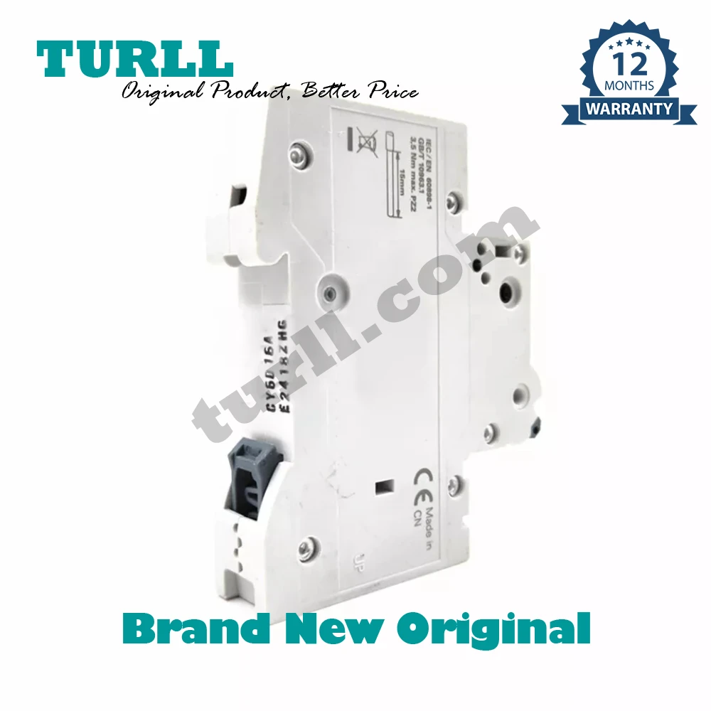 5SY6116-8CC 5SY61168CC Disyuntor en miniatura 230/400 V 6kA, un polo, D, 16A Original nuevo SIEMENS