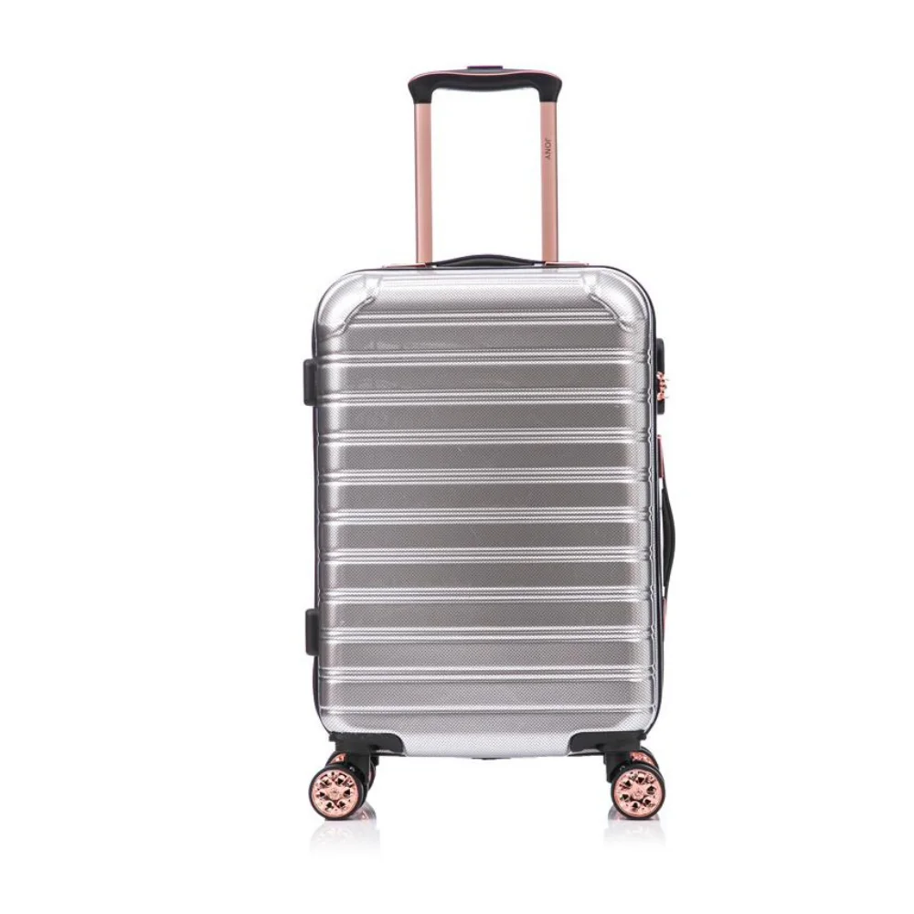 Maleta Carry On ruedas giratorias de 20 Pulgadas - Plata