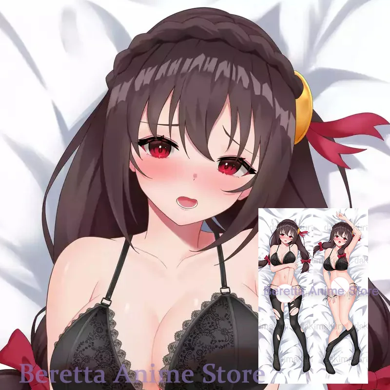 Dakimakura Yunyun Fodera per cuscino per il corpo a grandezza naturale con stampa fronte-retro animale