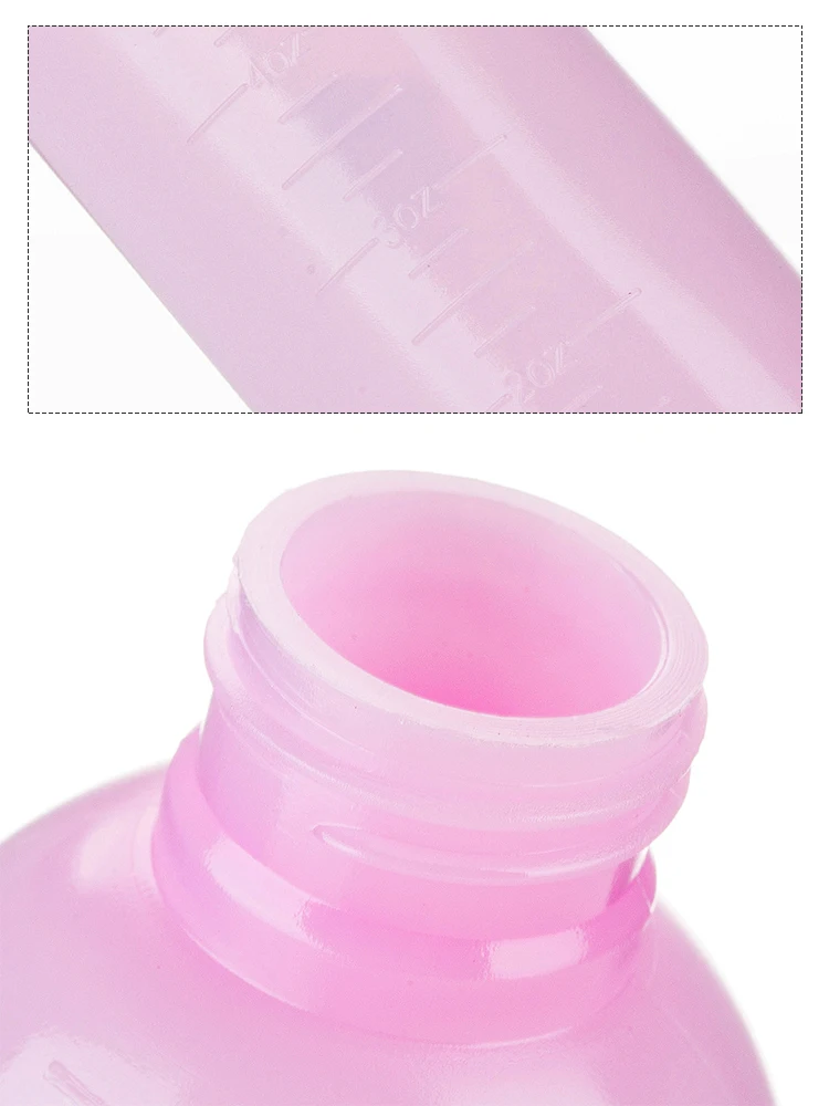 120ml tintura per capelli riutilizzabile bottiglia applicatore pettine Multicolor plastica dispenser salone olio colorazione dei capelli strumento