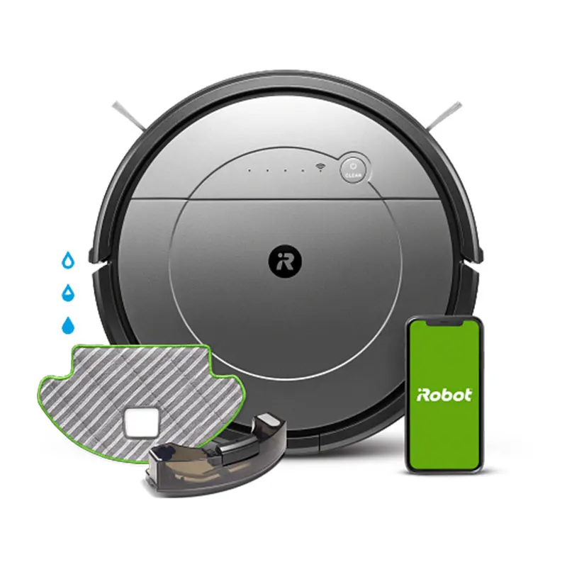 Für irobot roomba combo r113840 roboter staubsauger haupt bürste seiten bürste hepa filter mop tücher lappen ersatzteile