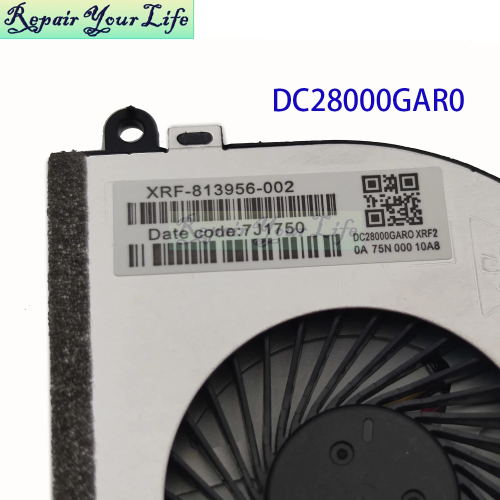 Notebook Cooler CPU Fan For HP Pavilion 15-AC 15-AY 15-BS 15-BE 15Z 15-AF 15-BA TPN-C125 813947-001 DC28000GAR0 FN0565-A1033L2AL