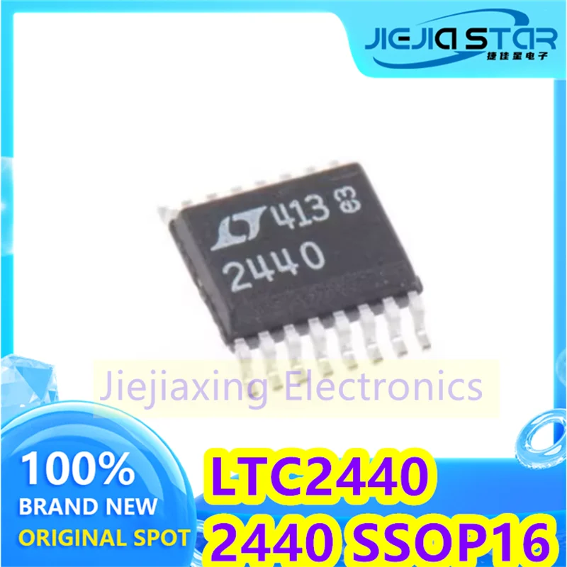 

(3/10pieces) LTC2440CGN LTC2440IGN LTC2440 Parts Mark 2440 Analog to Digital Converter IC SSOP16 Brand New Original Electronics