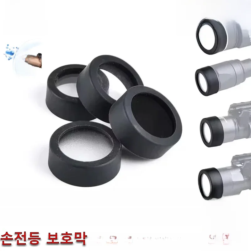 WADmersible-Protection d'objectif personnalisée pour arme de chasse, couvercle de lampe de poche LED, DulM300 Mfemale X300 X400V, 25.4mm, 28mm, 30mm, 26mm