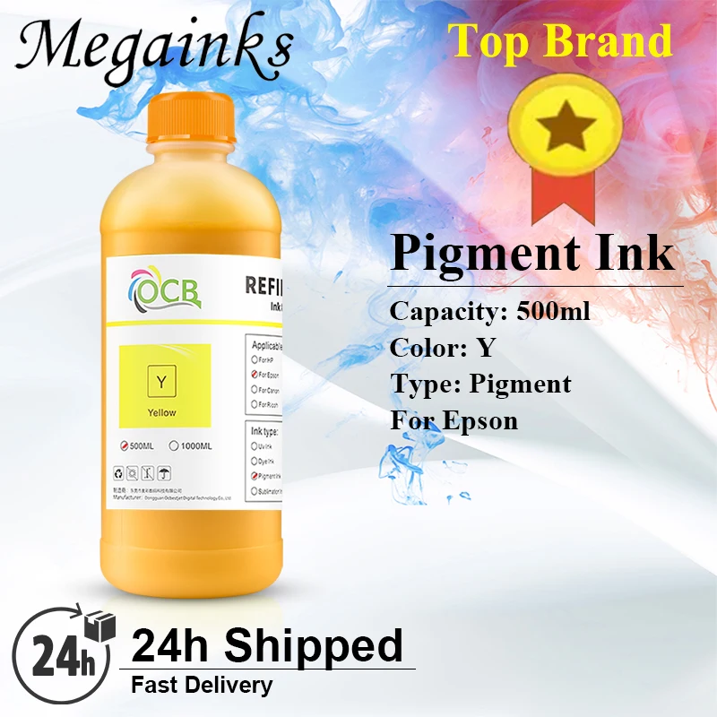 003 Series 500ml waterproof pigment ink for Epson L1800 L800 L3110 L3110 L3100 3110 L3150 L5190 L6490 Printer T502 101 008 009