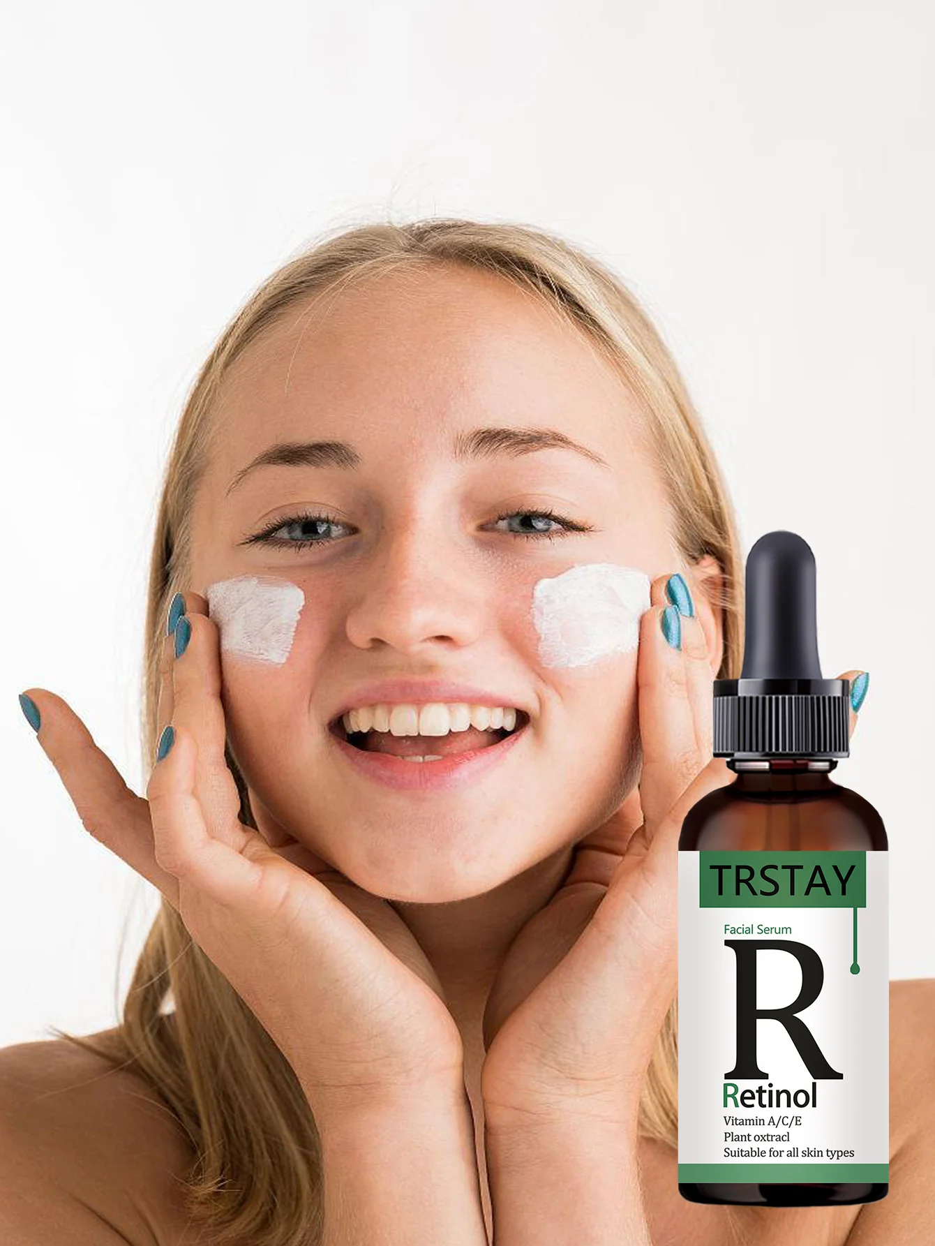 Moisturizing firming whitening serum soothes sensitive skin tightens pores restores elasticity enhances texture for radiant comp - Image 3